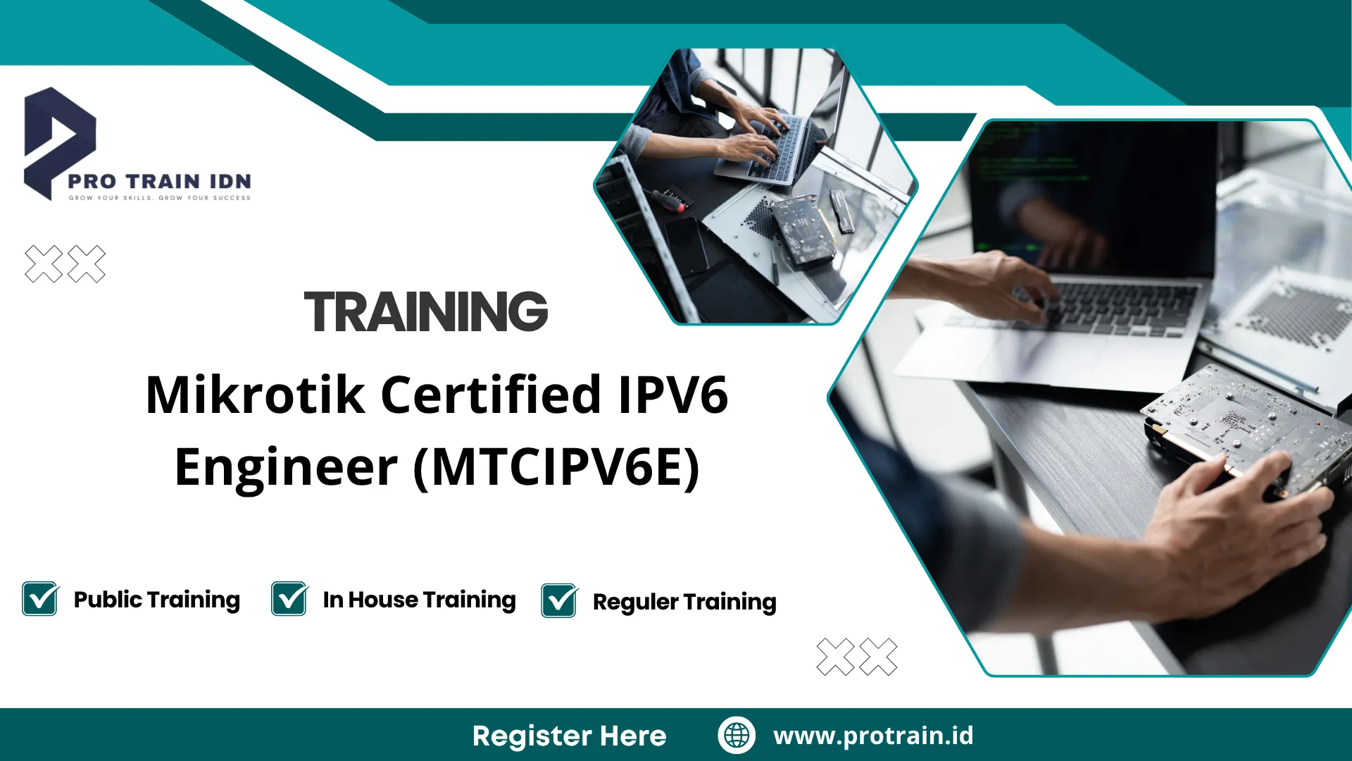 Pelatihan konfigurasi IPv6 Mikrotik