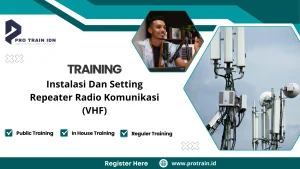 Pelatihan jaringan komunikasi VHF