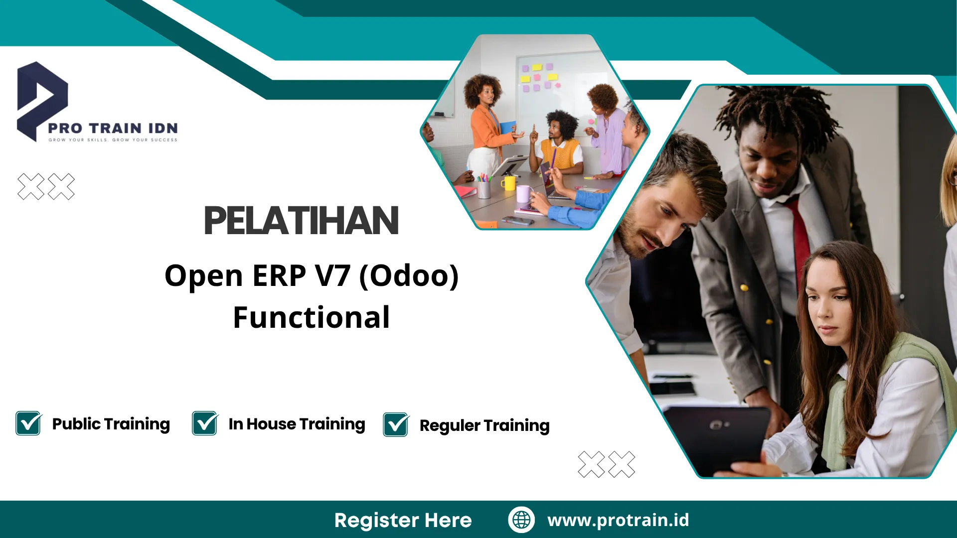 Pelatihan open ERP Indonesia