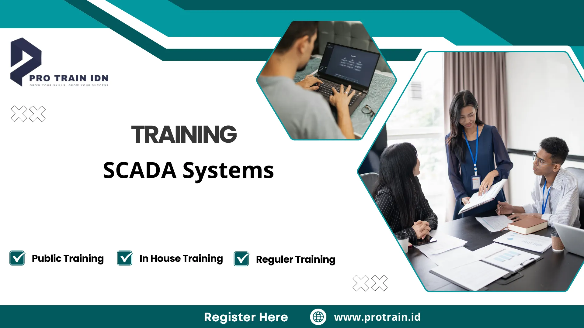 Pelatihan otomasi industri berbasis SCADA