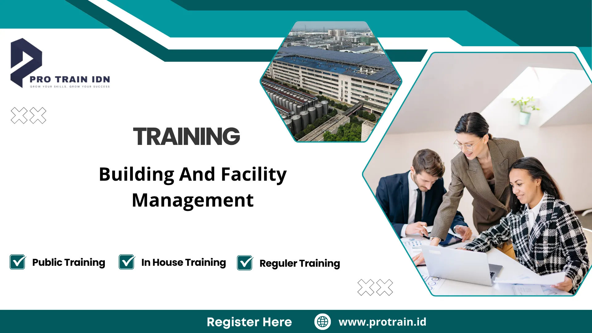 Pelatihan pengelolaan fasilitas bangunan