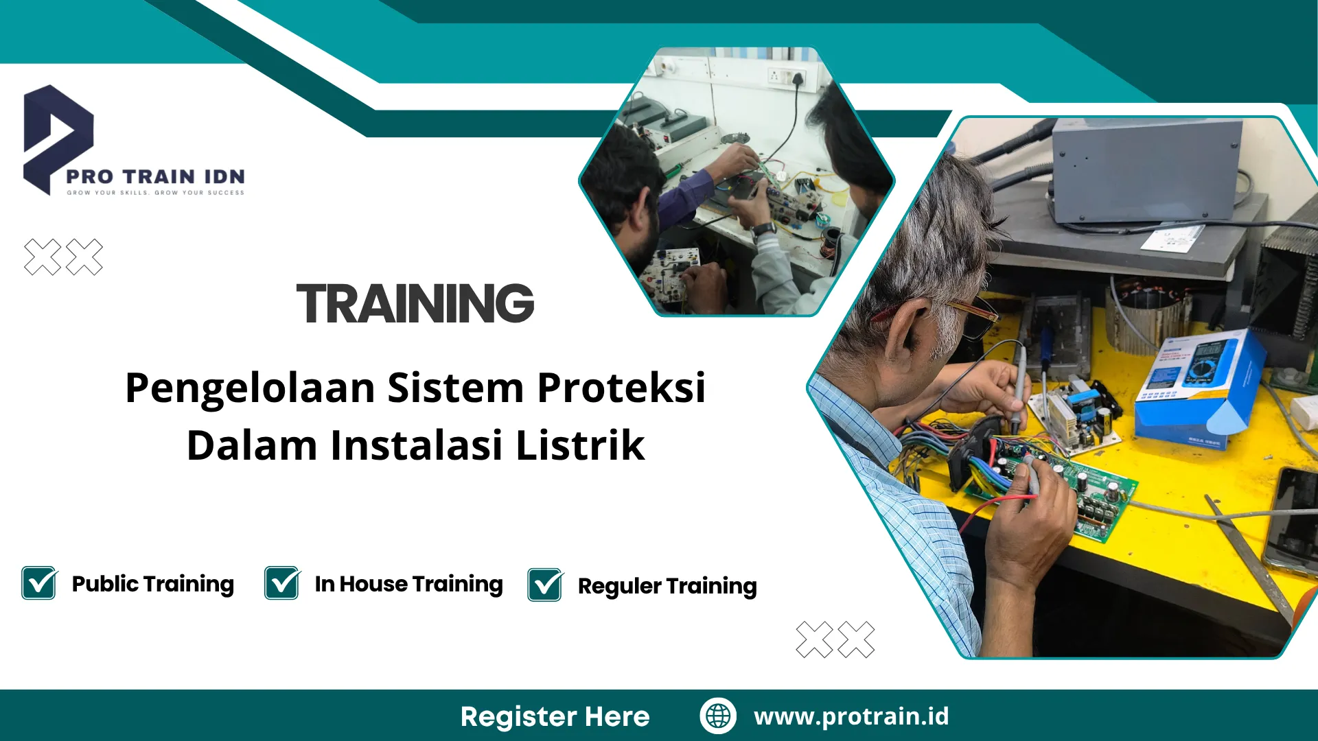 Pelatihan proteksi instalasi tenaga listrik