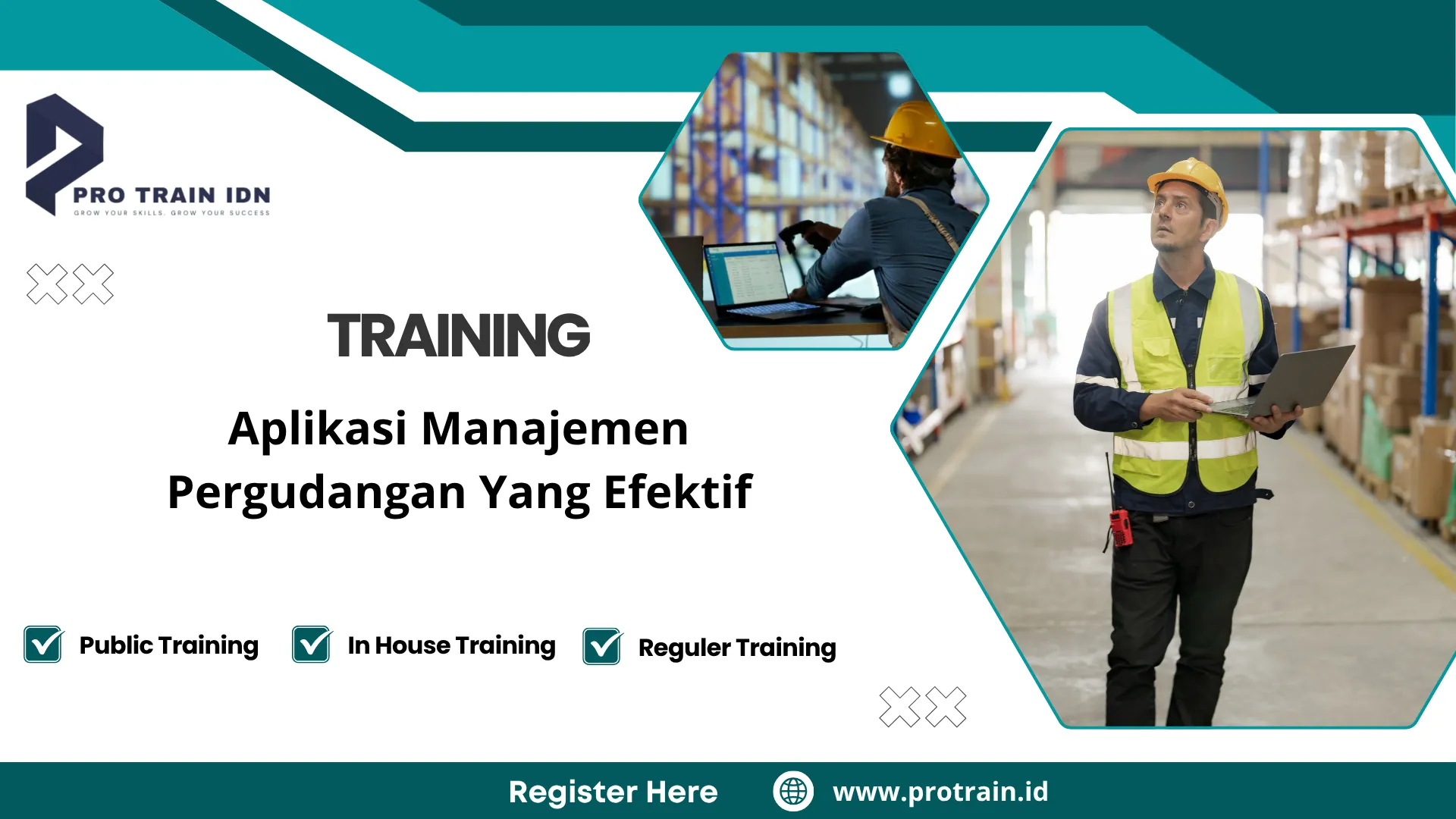 Pelatihan digitalisasi pergudangan