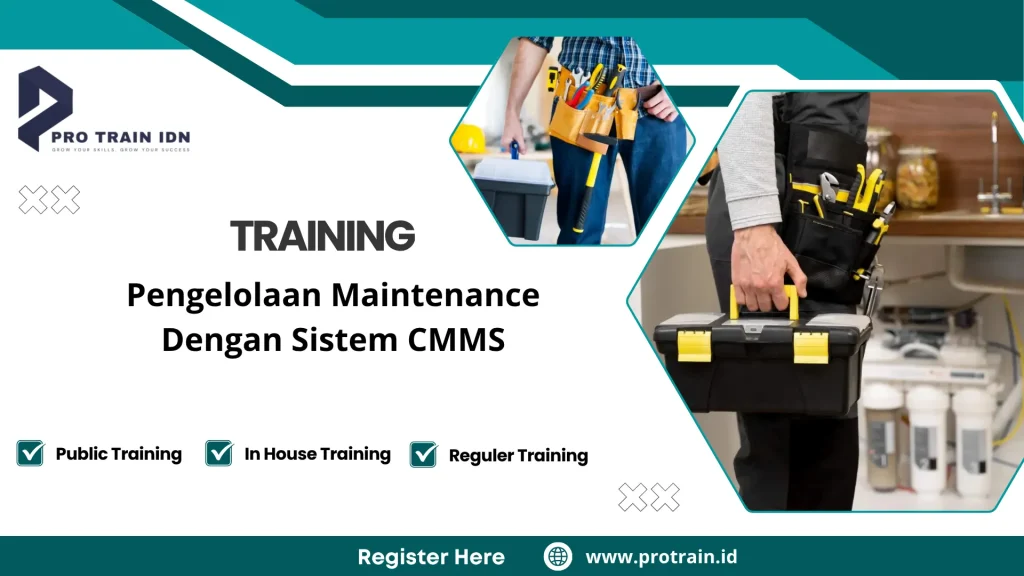 Pelatihan sistem CMMS maintenance