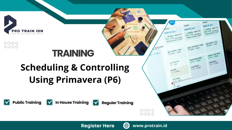 Pelatihan project scheduling software