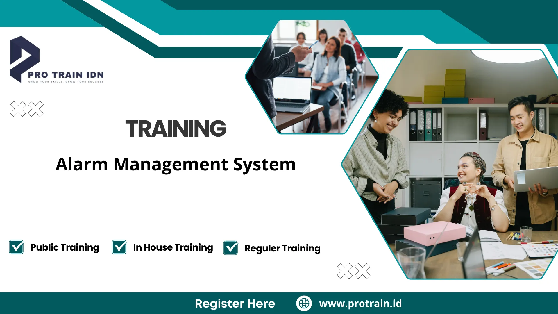 Pelatihan optimasi sistem alarm pabrik