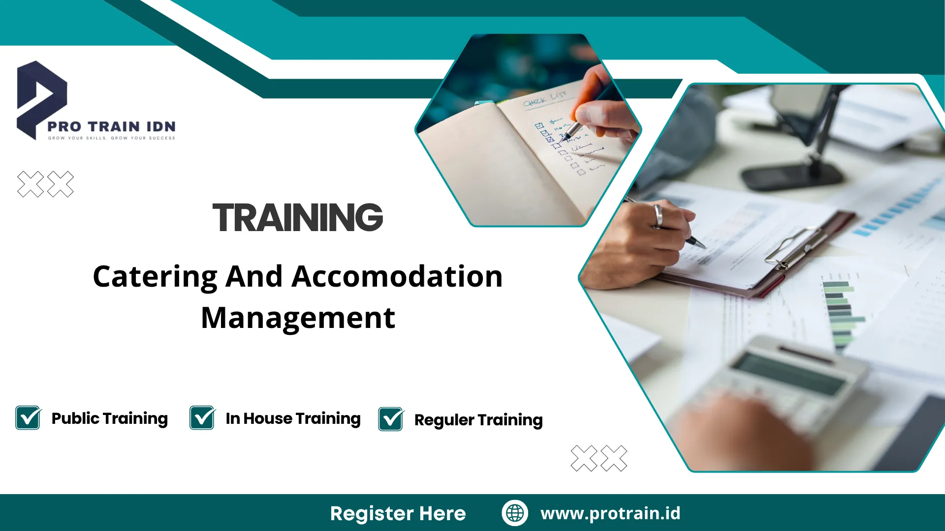 Pelatihan pengelolaan akomodasi hotel