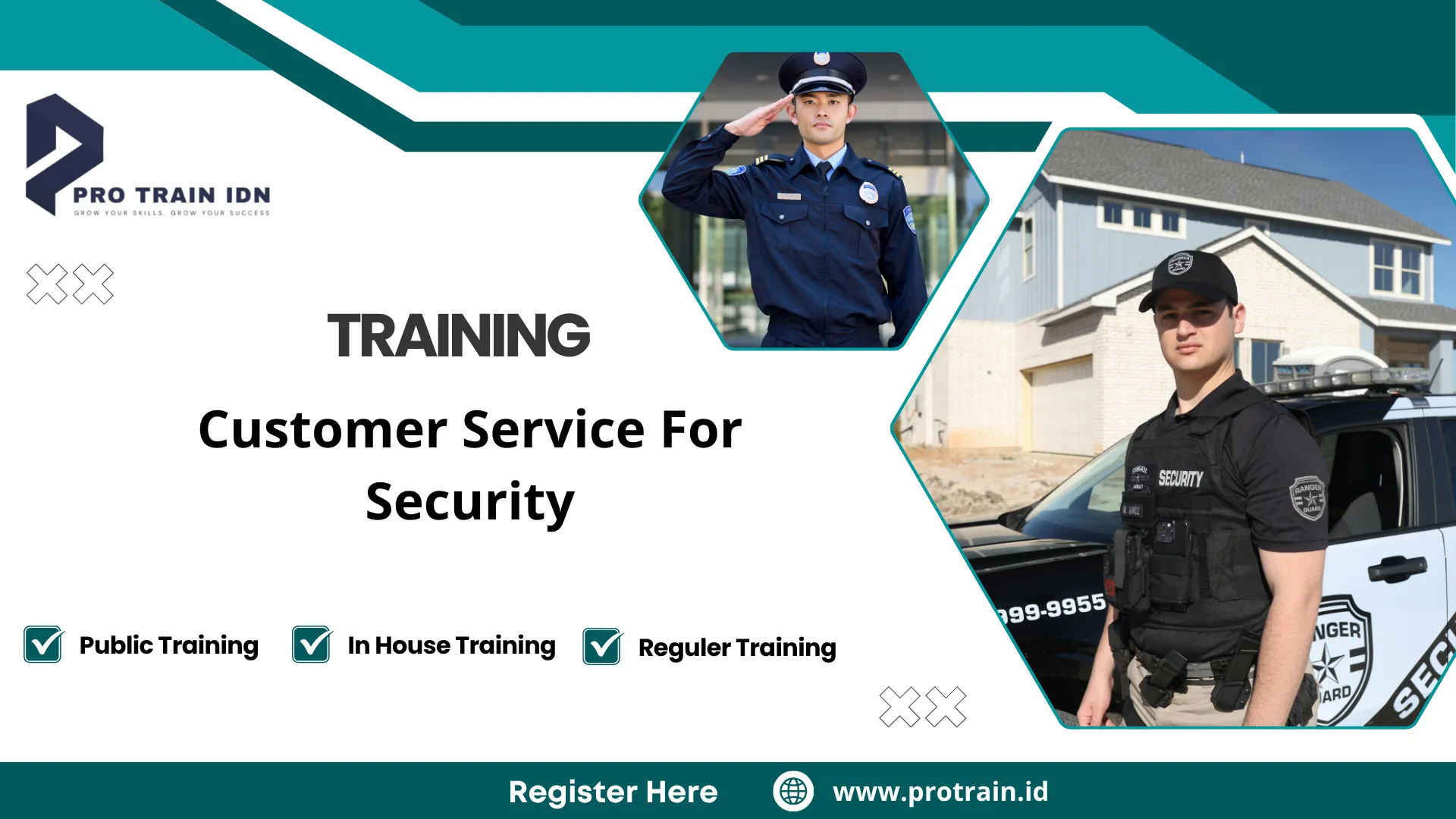 Pelatihan pelayanan prima petugas keamanan