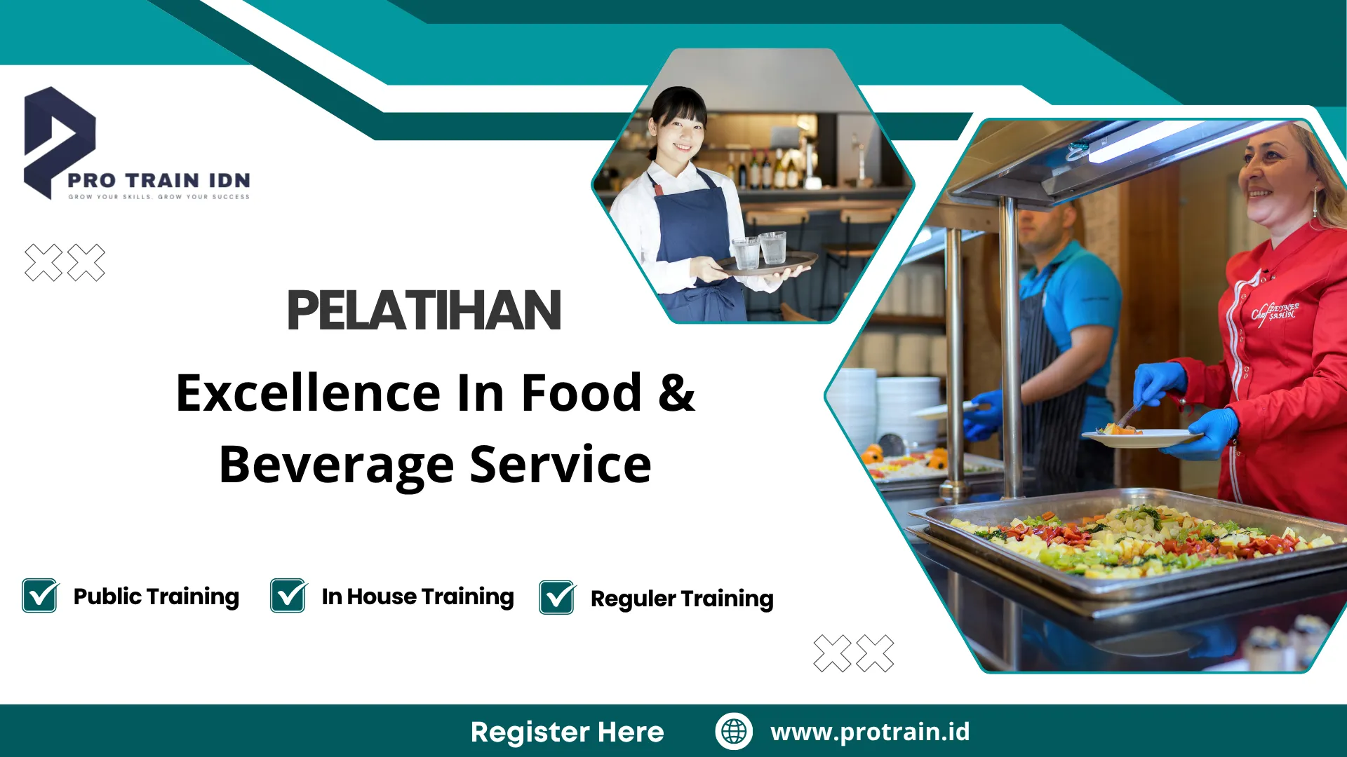 Pelatihan service excellence industri F&B