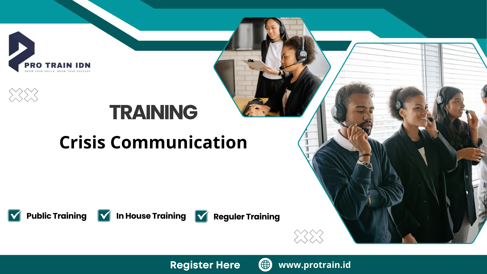 Pelatihan komunikasi publik saat krisis