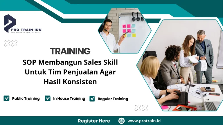 Pelatihan SOP penjualan efektif
