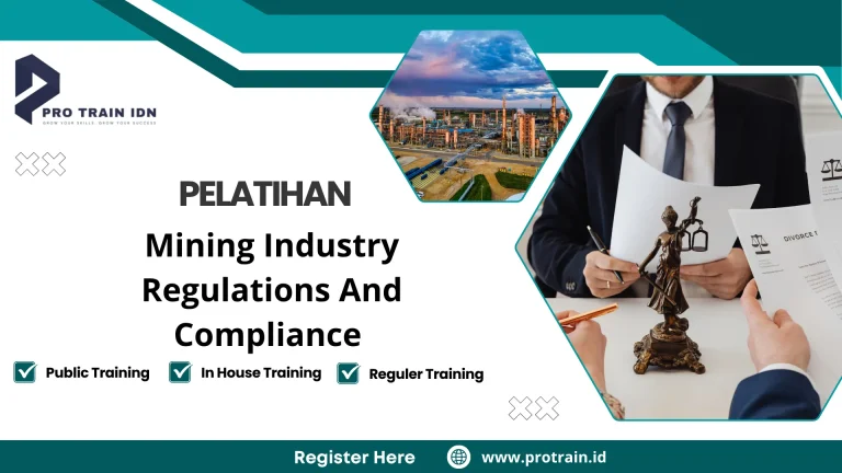 Pelatihan regulasi industri pertambangan