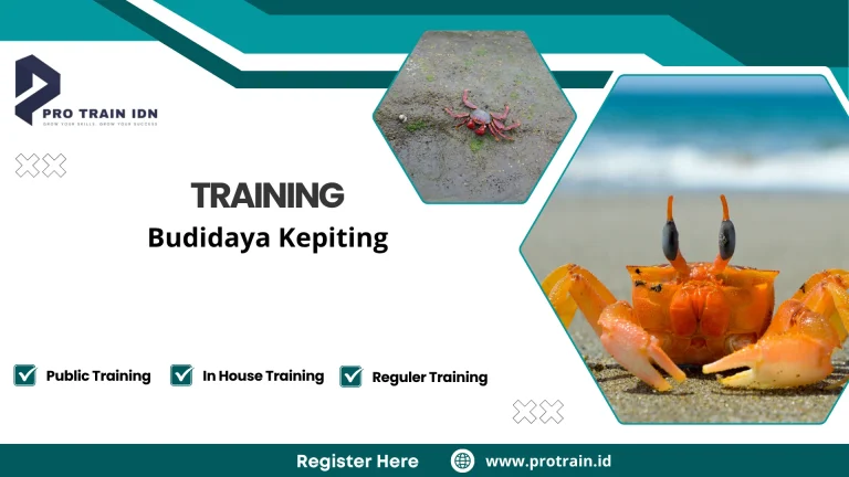 Pelatihan tambak kepiting produktif
