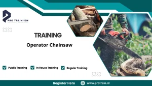 Pelatihan prosedur penebangan aman