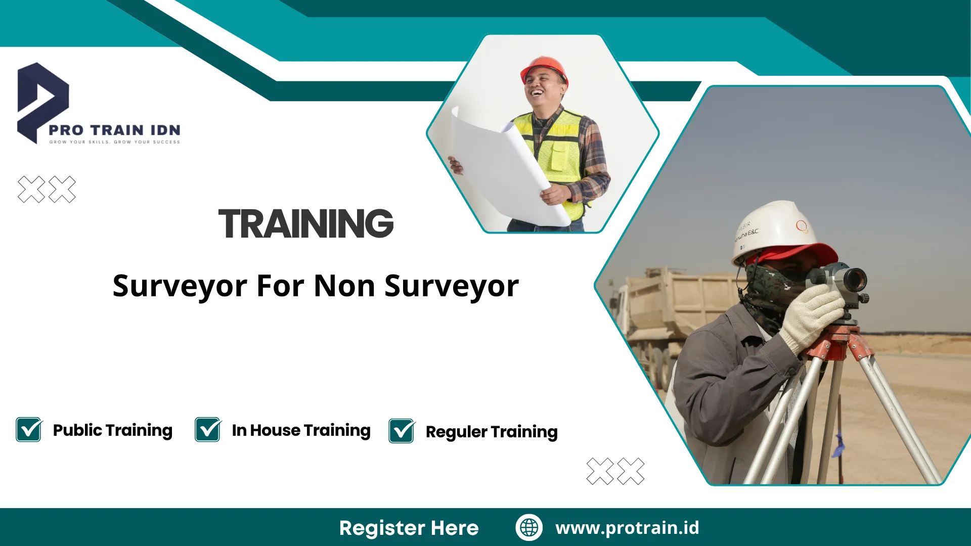 Pelatihan pengukuran konstruksi dasar