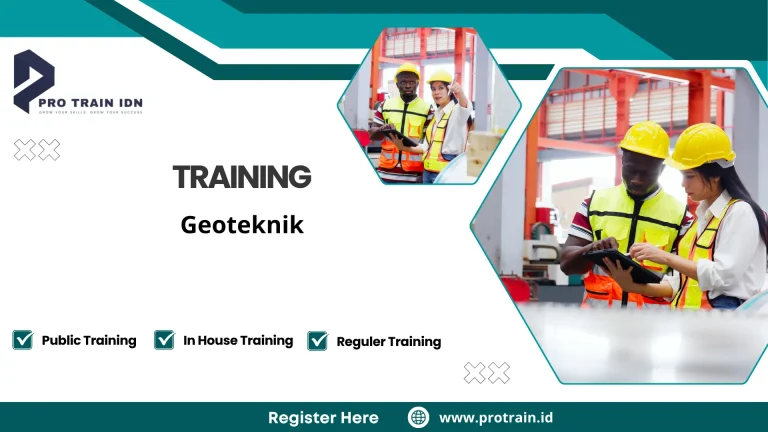 Pelatihan mekanika tanah dan fondasi