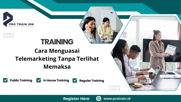Pelatihan strategi soft selling