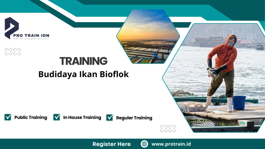 Pelatihan sistem bioflok modern
