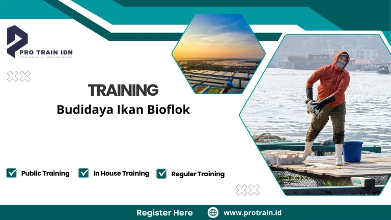 Pelatihan sistem bioflok modern