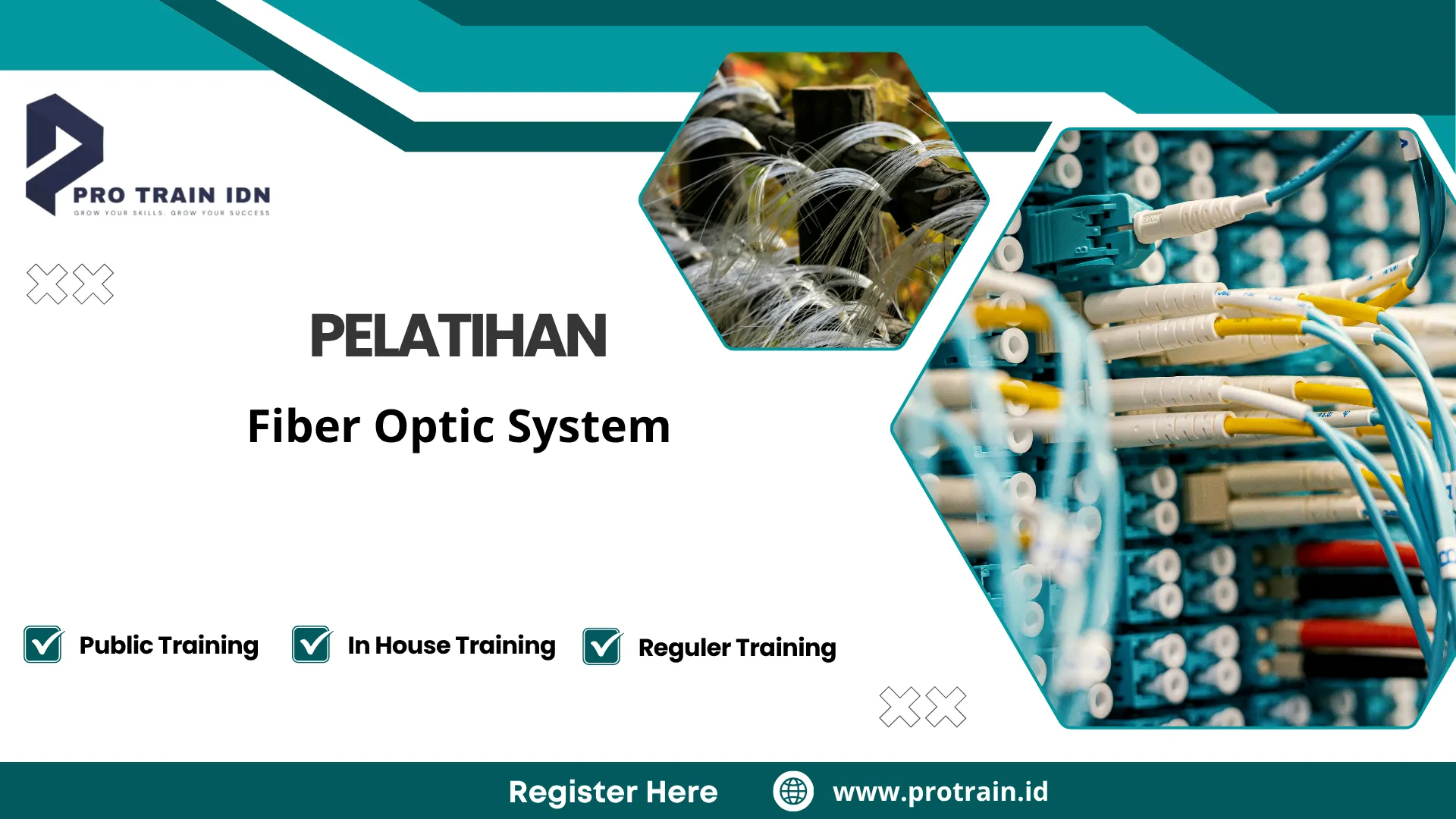 Pelatihan sistem fiber optic