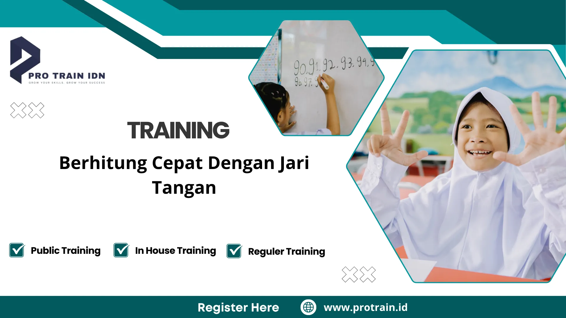 Pelatihan metode berhitung cepat jari