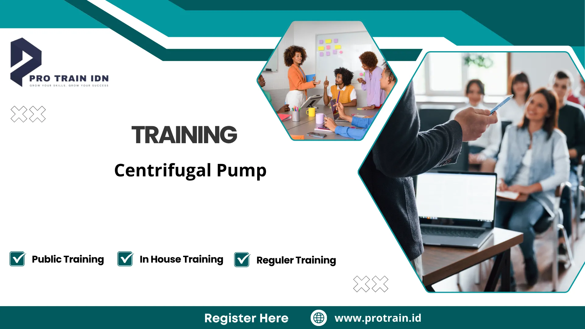 Pelatihan operasi pompa industri