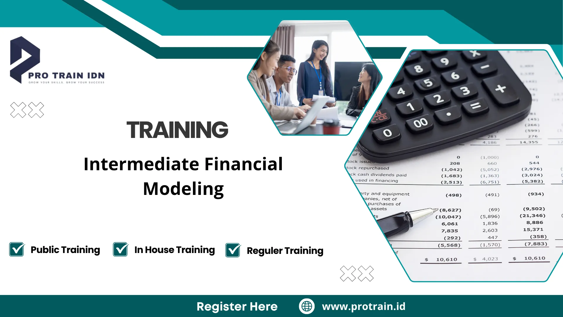 Pelatihan financial modeling perusahaan