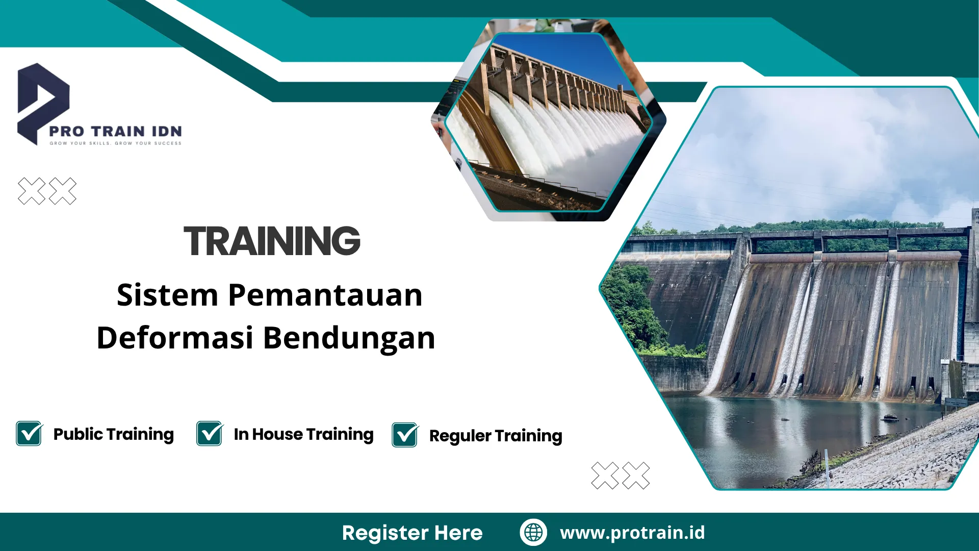 Training dam monitoring system