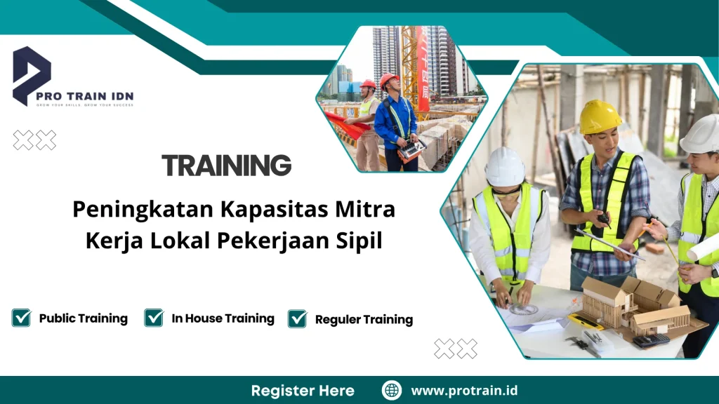 Pelatihan kompetensi kontraktor lokal