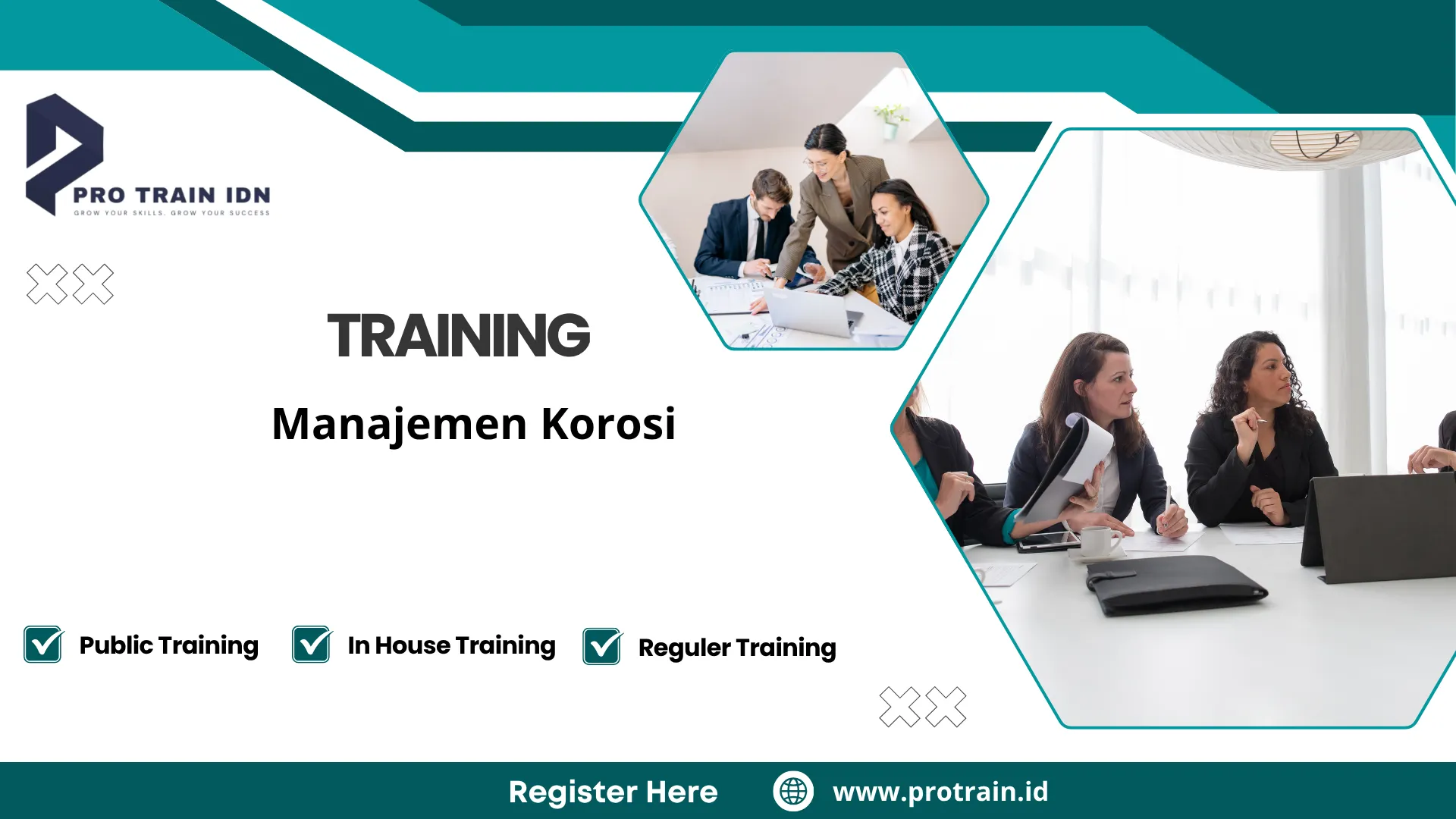 Pelatihan manajemen korosi industri