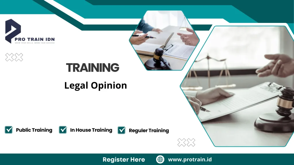 Pelatihan legal opinion profesional