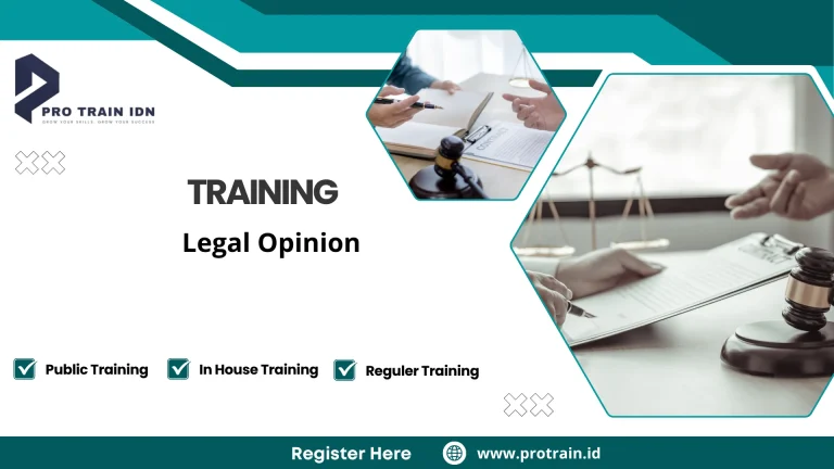 Pelatihan legal opinion profesional