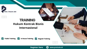Pelatihan hukum kontrak internasional