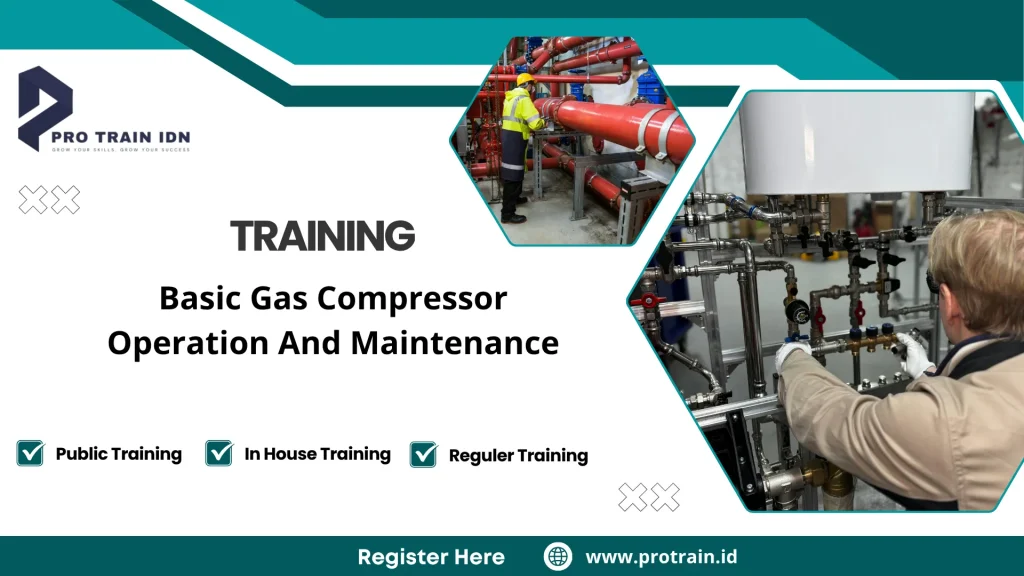 Pelatihan operasi kompresor gas