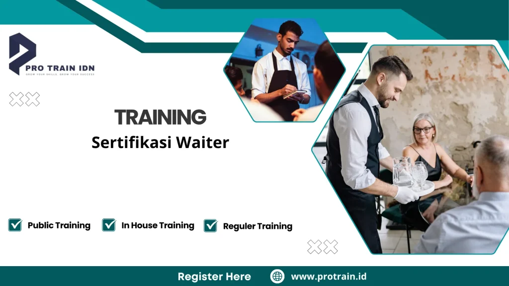 Pelatihan kompetensi pramusaji restoran