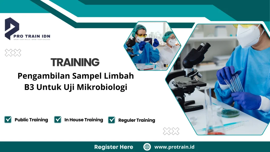 Pelatihan pengambilan sampel limbah B3