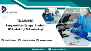Pelatihan pengambilan sampel limbah B3