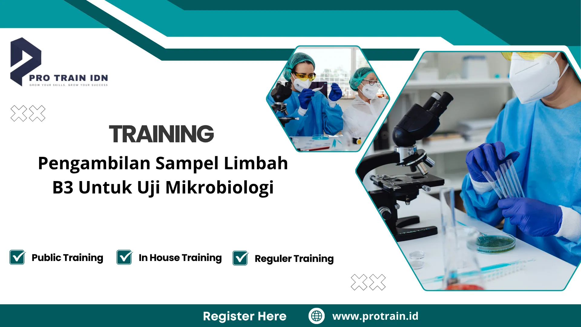 Pelatihan pengambilan sampel limbah B3