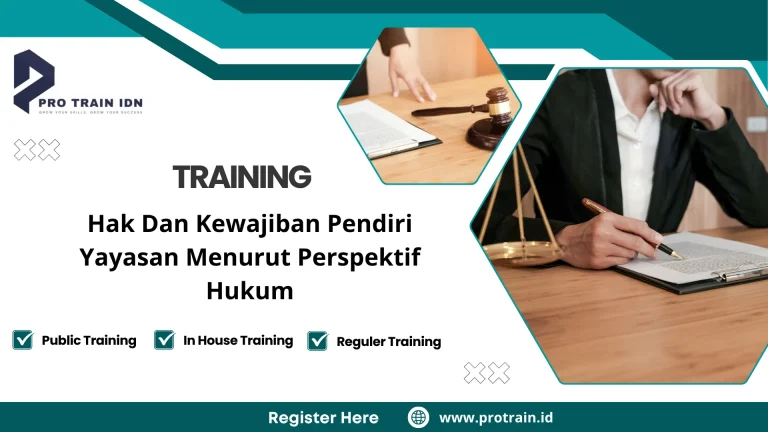 Pelatihan kewajiban yayasan Indonesia