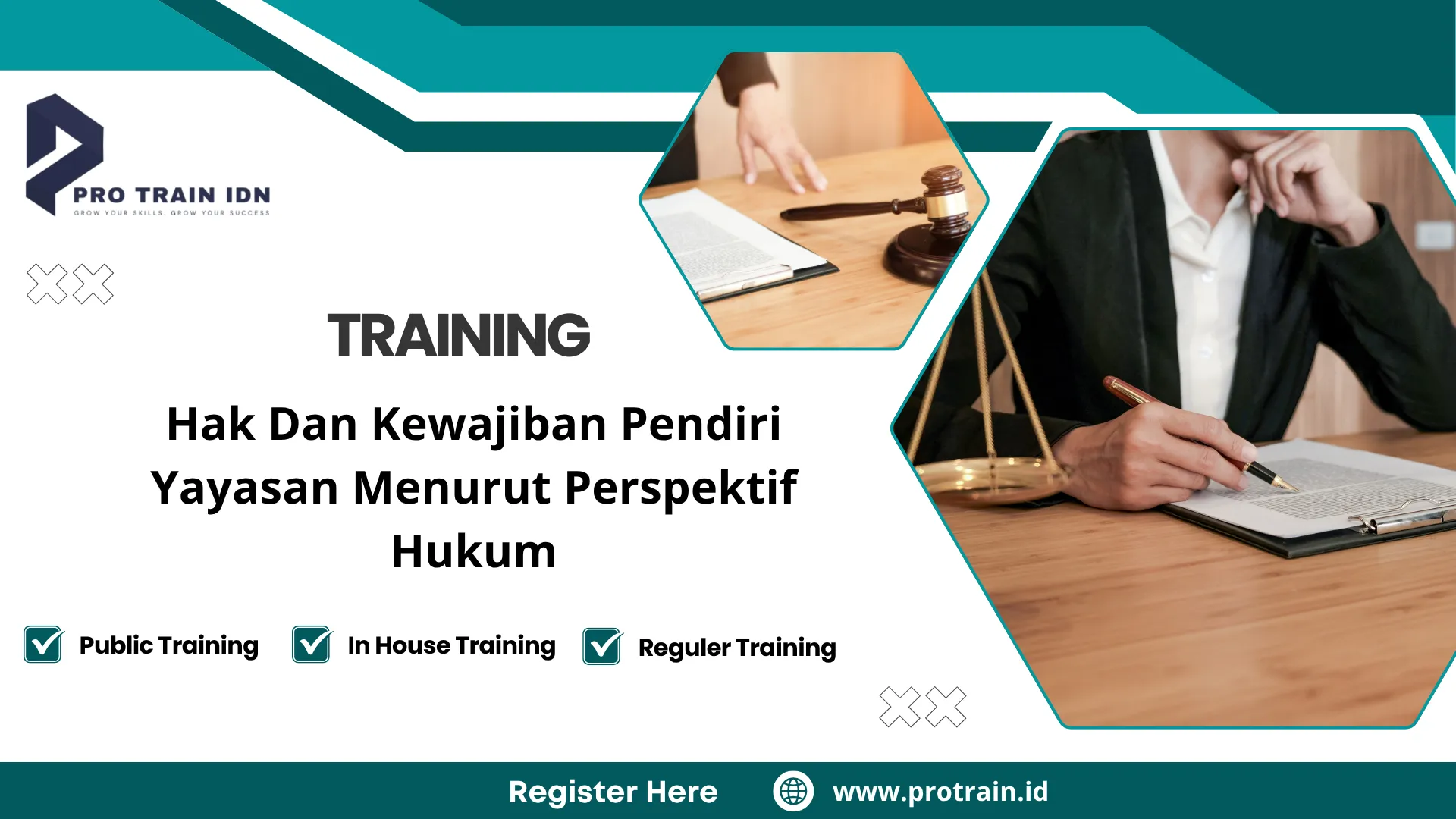 Pelatihan kewajiban yayasan Indonesia