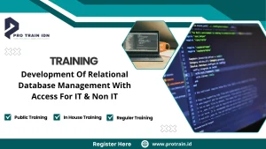 Pelatihan pengelolaan database perusahaan