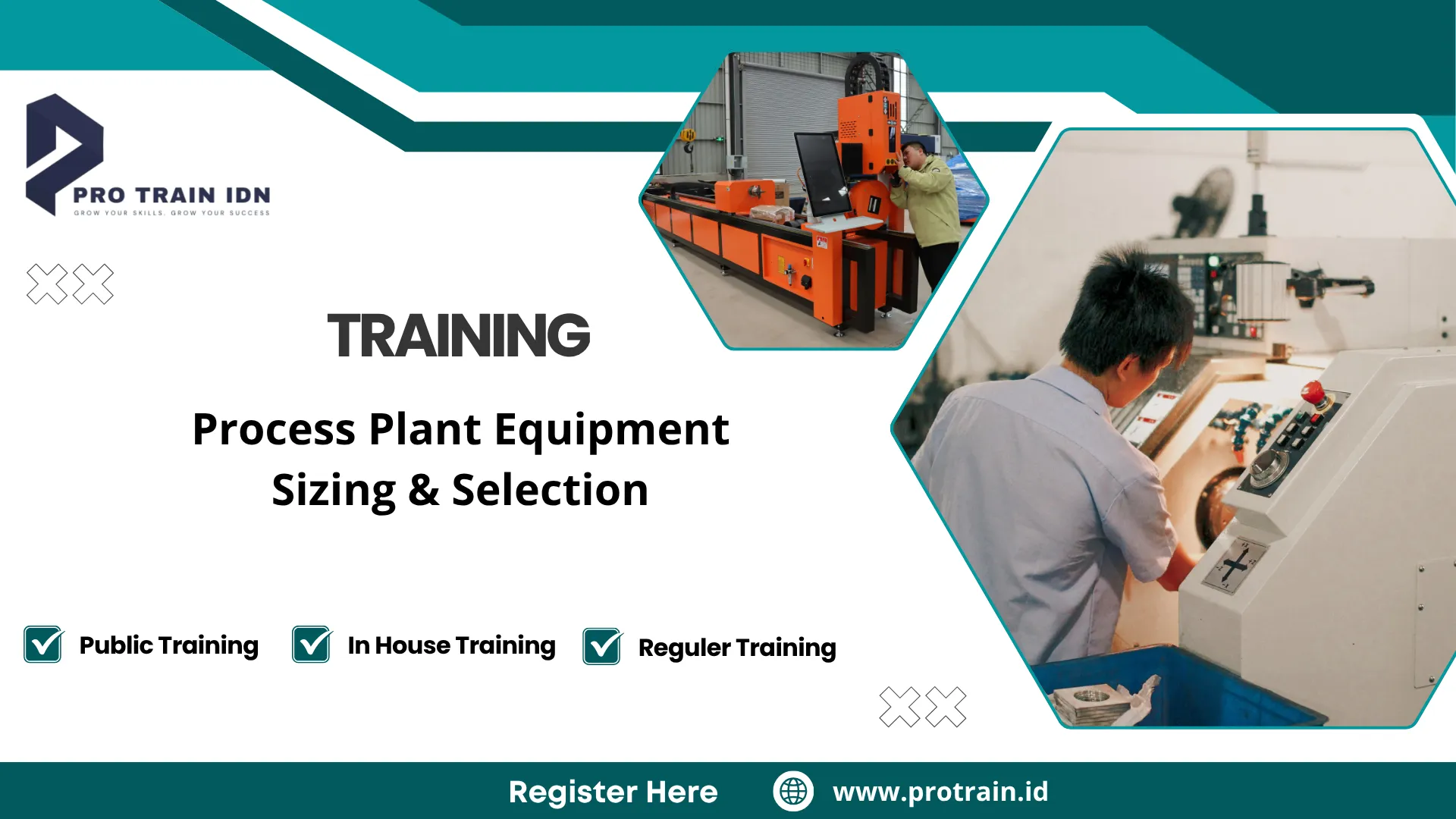 Pelatihan process equipment sizing