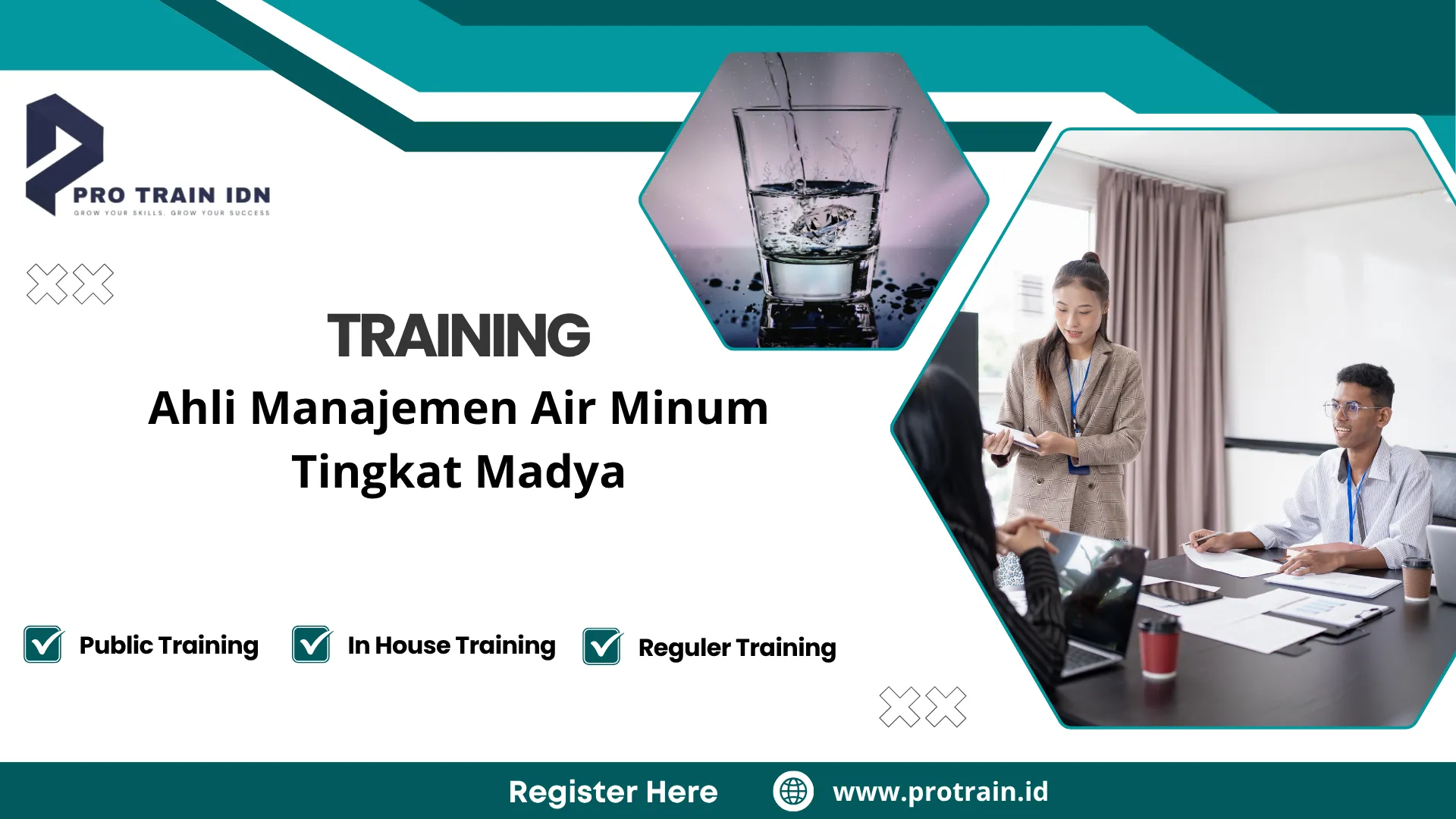Pelatihan pengelolaan sistem air bersih
