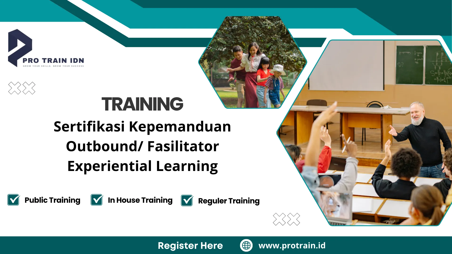 Pelatihan program outbound profesional