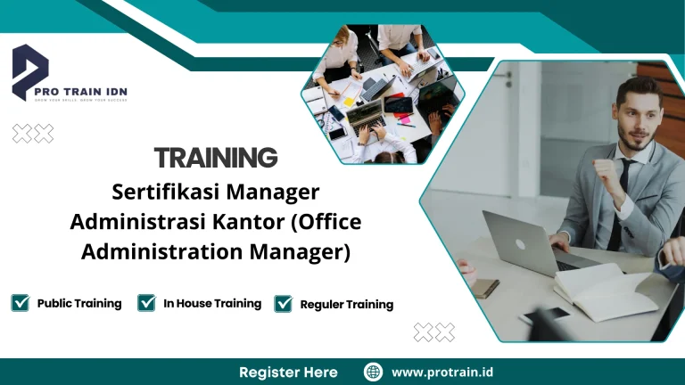 Pelatihan office administration manager kompetensi