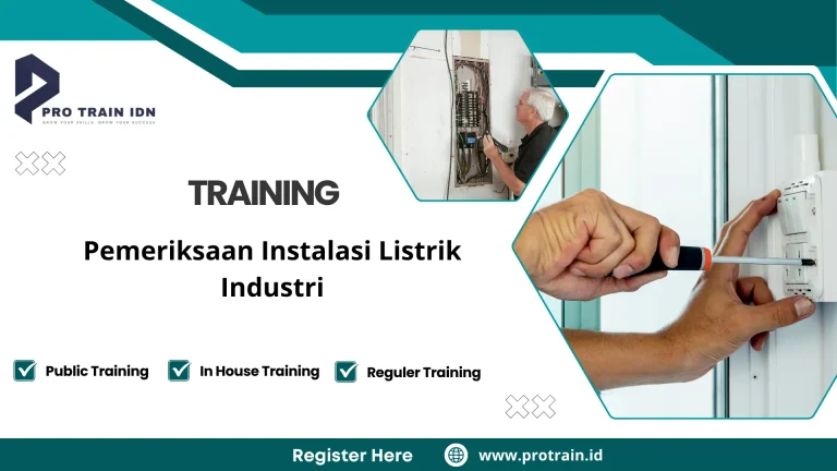 Pelatihan inspeksi instalasi listrik industri