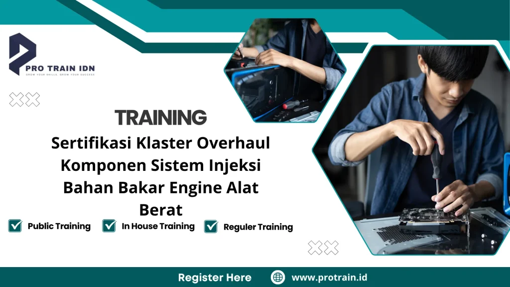 Pelatihan sertifikasi mekanik alat berat