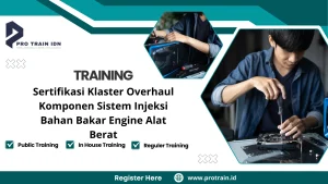 Pelatihan sertifikasi mekanik alat berat