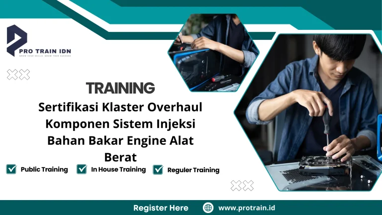 Pelatihan sertifikasi mekanik alat berat
