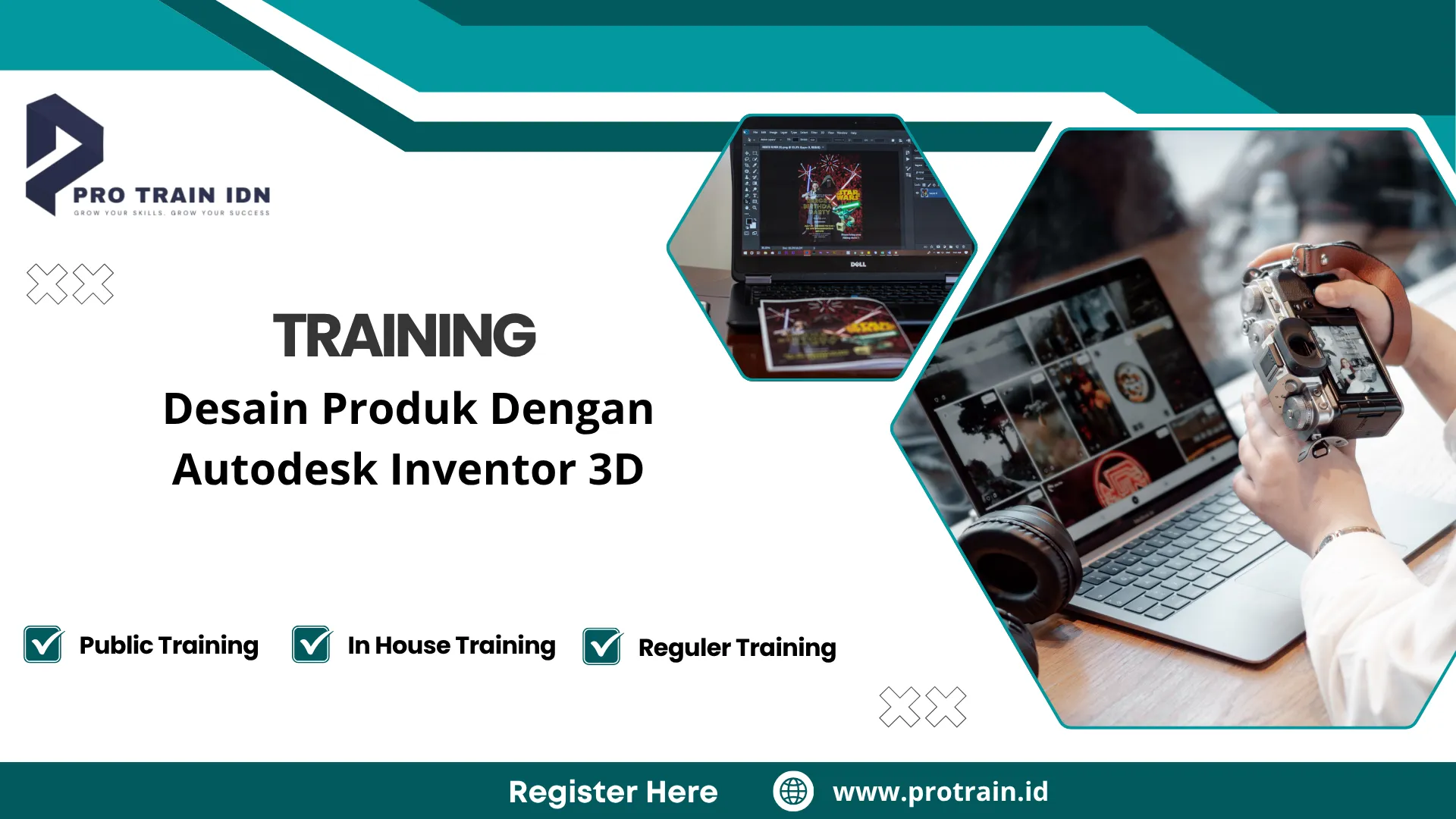 Pelatihan desain mekanik digital